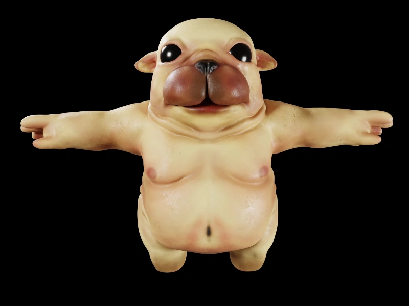 Dog character model