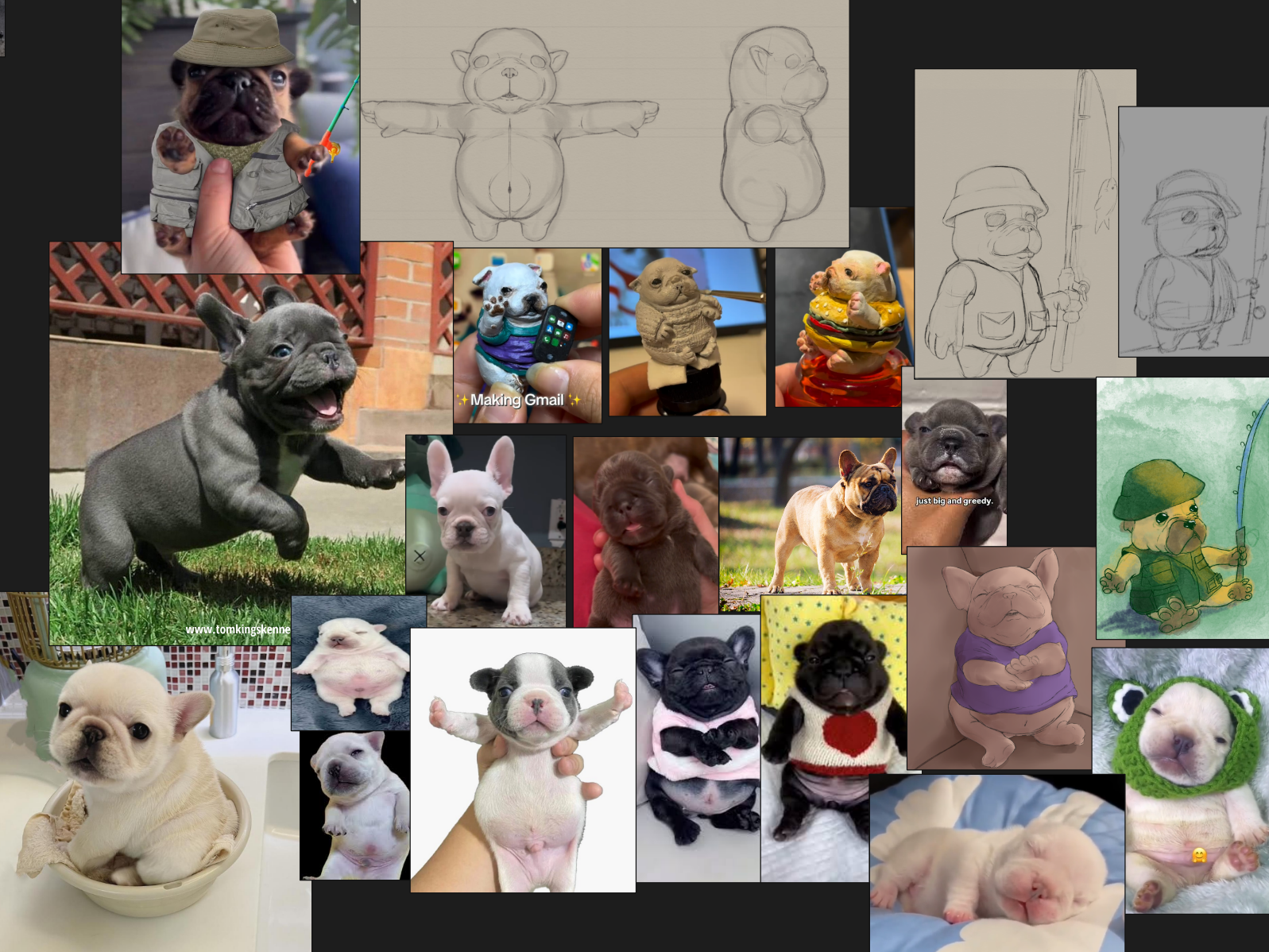 Dog Moodboard